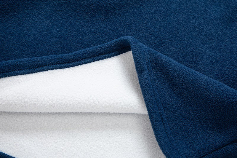 Men's Half Zip Turtleneck Fleece Sweatshirt