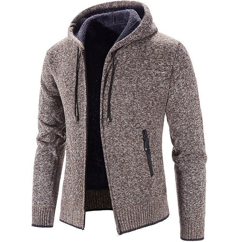 Men's  Full Zipper Hoodies Sweater