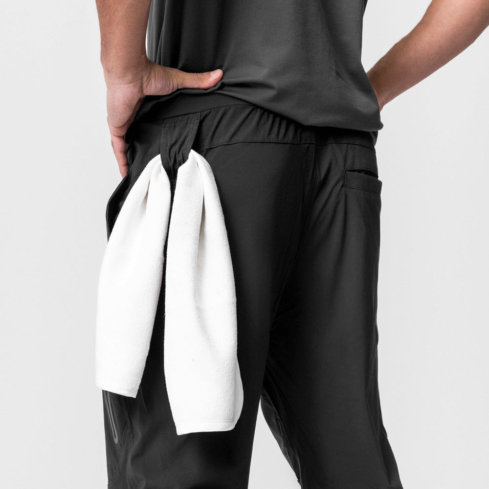 Men's Slim Fit Casual Workouts Sweatpants with Multiple Pockets