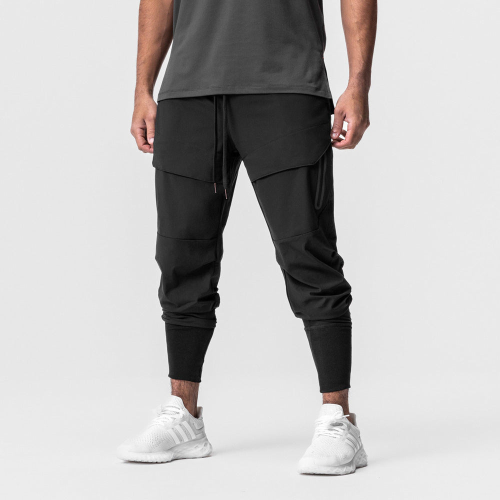 Men's Slim Fit Casual Workouts Sweatpants with Multiple Pockets