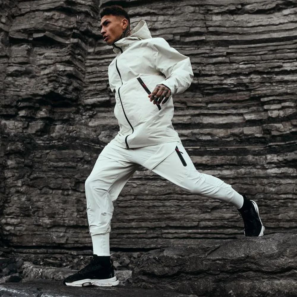 Men's Slim Fit Casual Workouts Sweatpants with Multiple Pockets