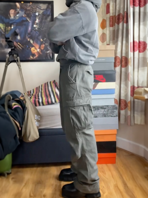 Men's Casual Large Pocket Straight Leg Pants
