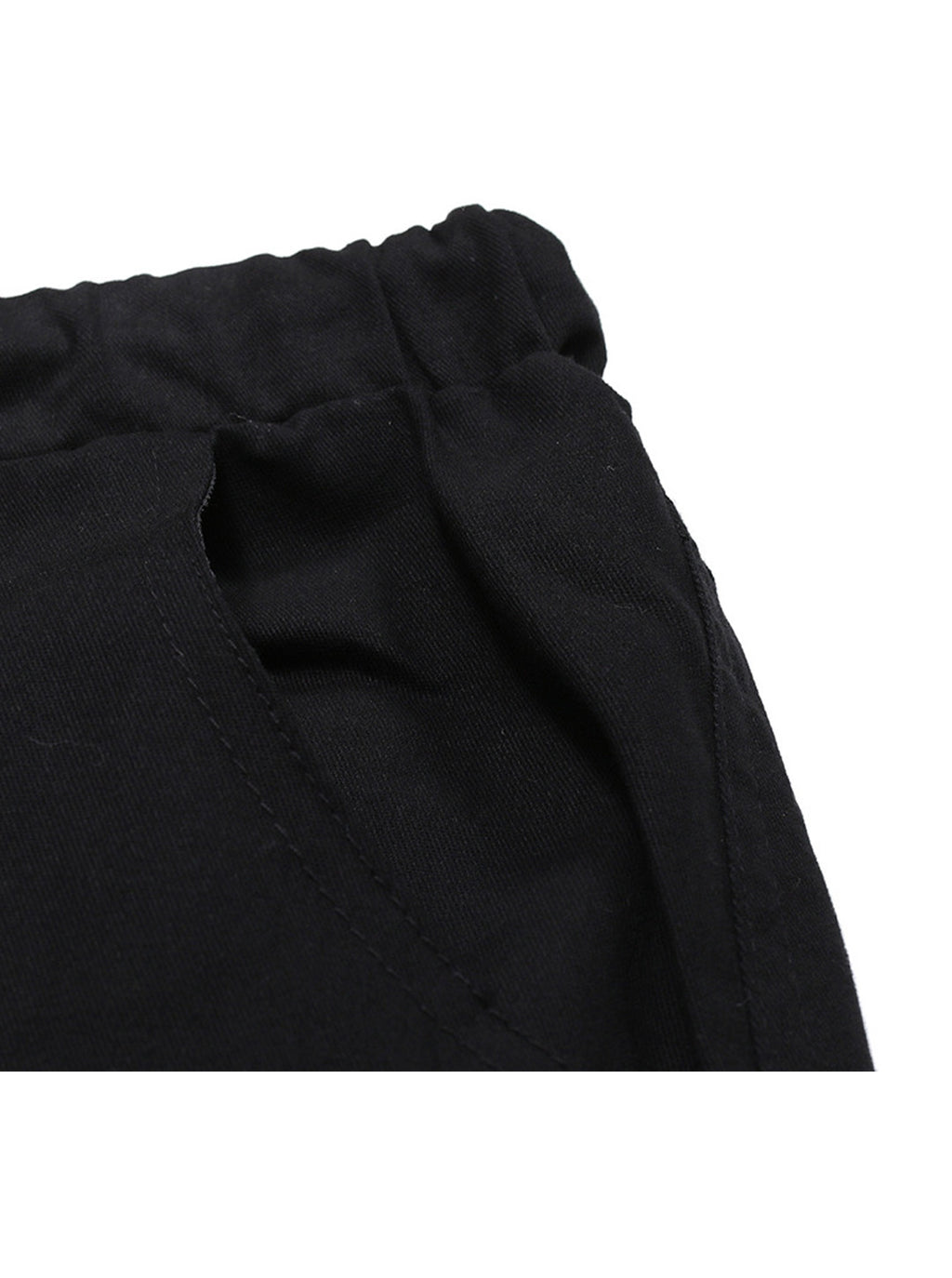 Men's Drawstring Waist Patch Pockets Detail Cargo Pants