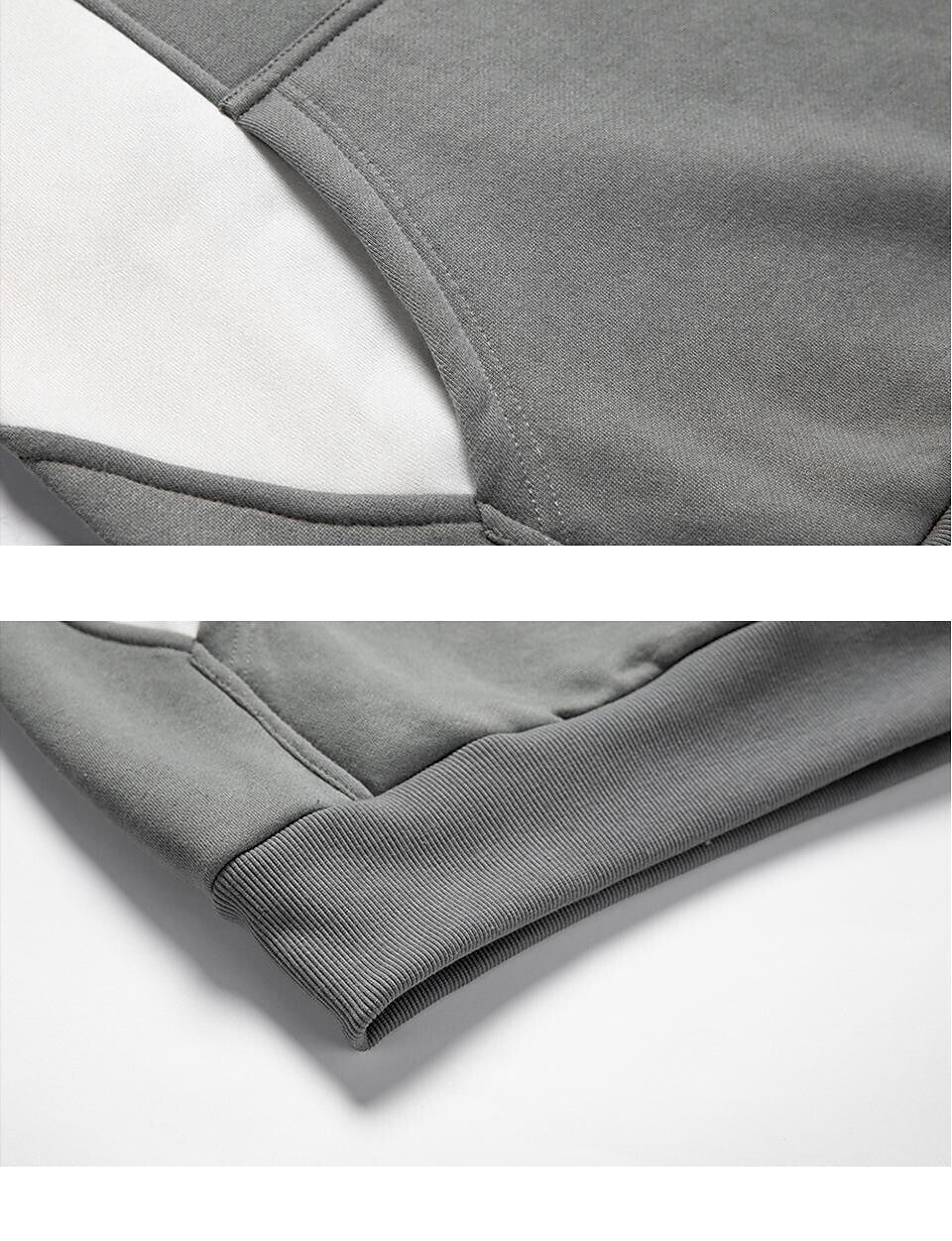 Men's Color Block Casual Long-sleeved Hoodie Tracksuit