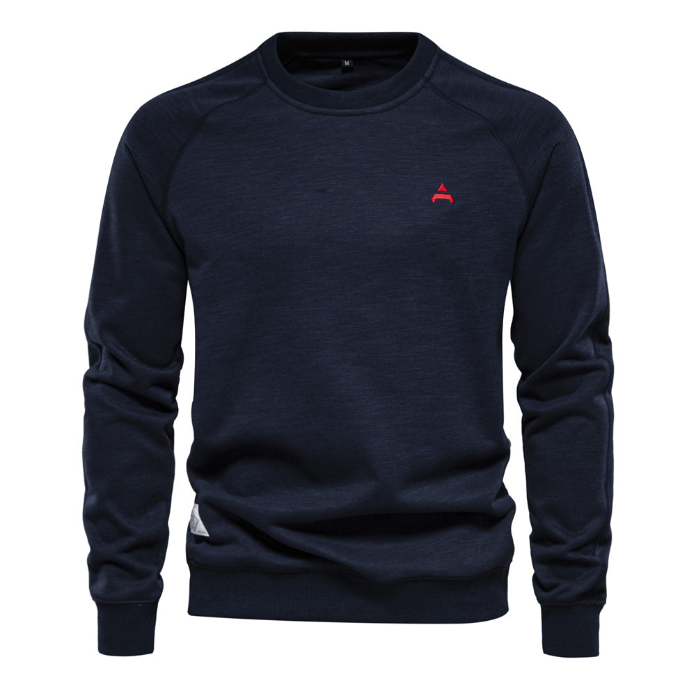 Men's Casual Graphic Design Crew Neck Sweatshirt