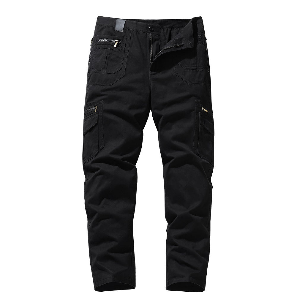 Men's Multiple Pockets Straight Shorts Cargo Shorts And Pants