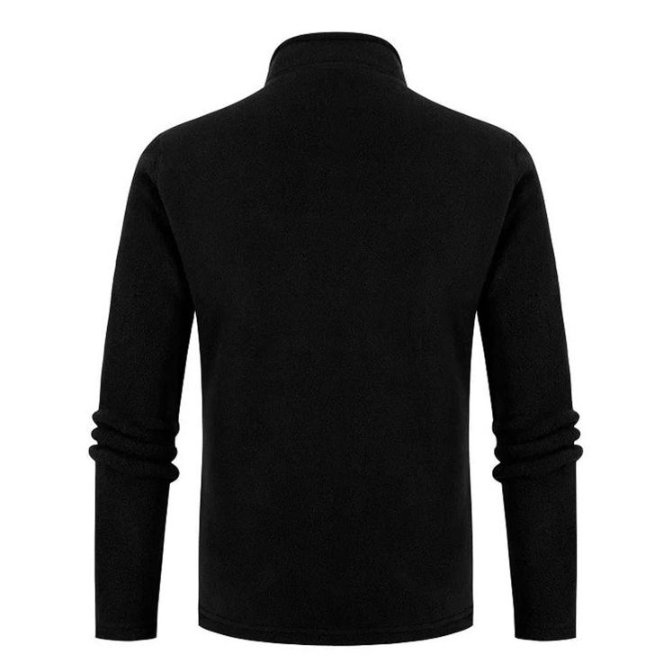Men's Half Zip Turtleneck Fleece Sweatshirt