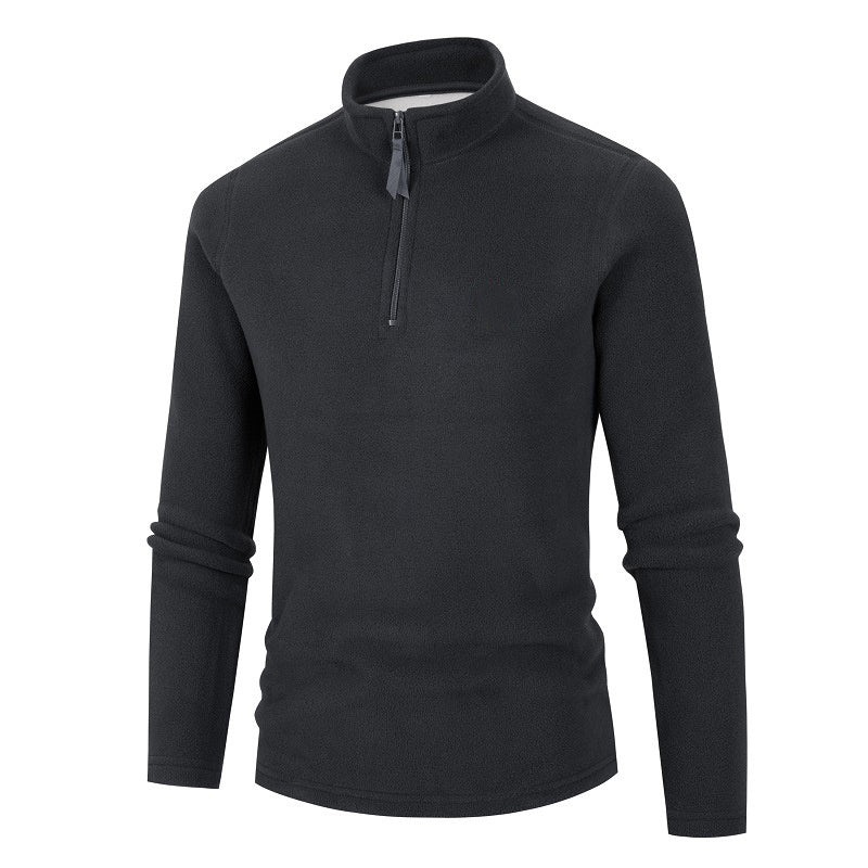 Men's Half Zip Turtleneck Fleece Sweatshirt