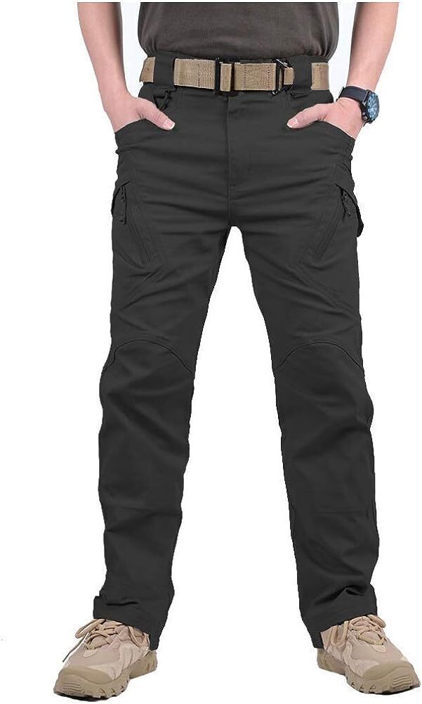 7-packs  Men's Assault Tactical Pants Lightweight Cotton Outdoor Military Combat Cargo Trousers