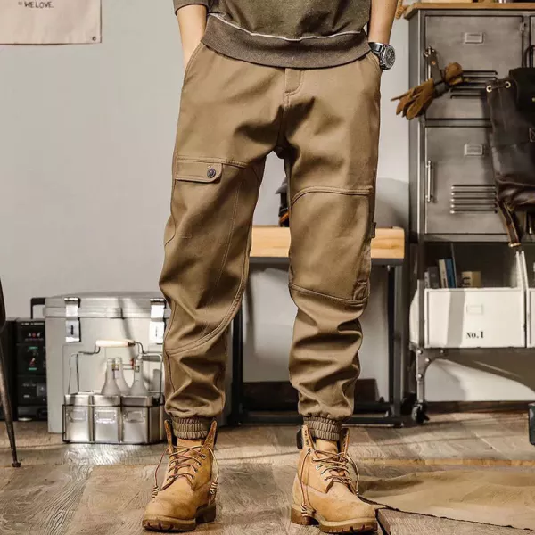 Men's Casual Retro American Loose Harem Pants Cargo