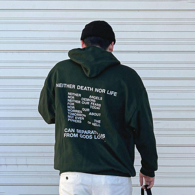 Neither Death Nor Life Print Hoodie