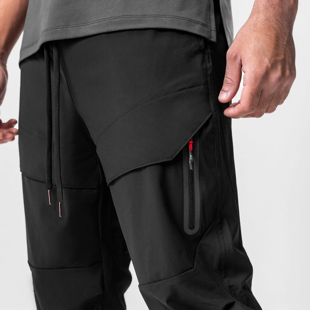 Men's Slim Fit Casual Workouts Sweatpants with Multiple Pockets
