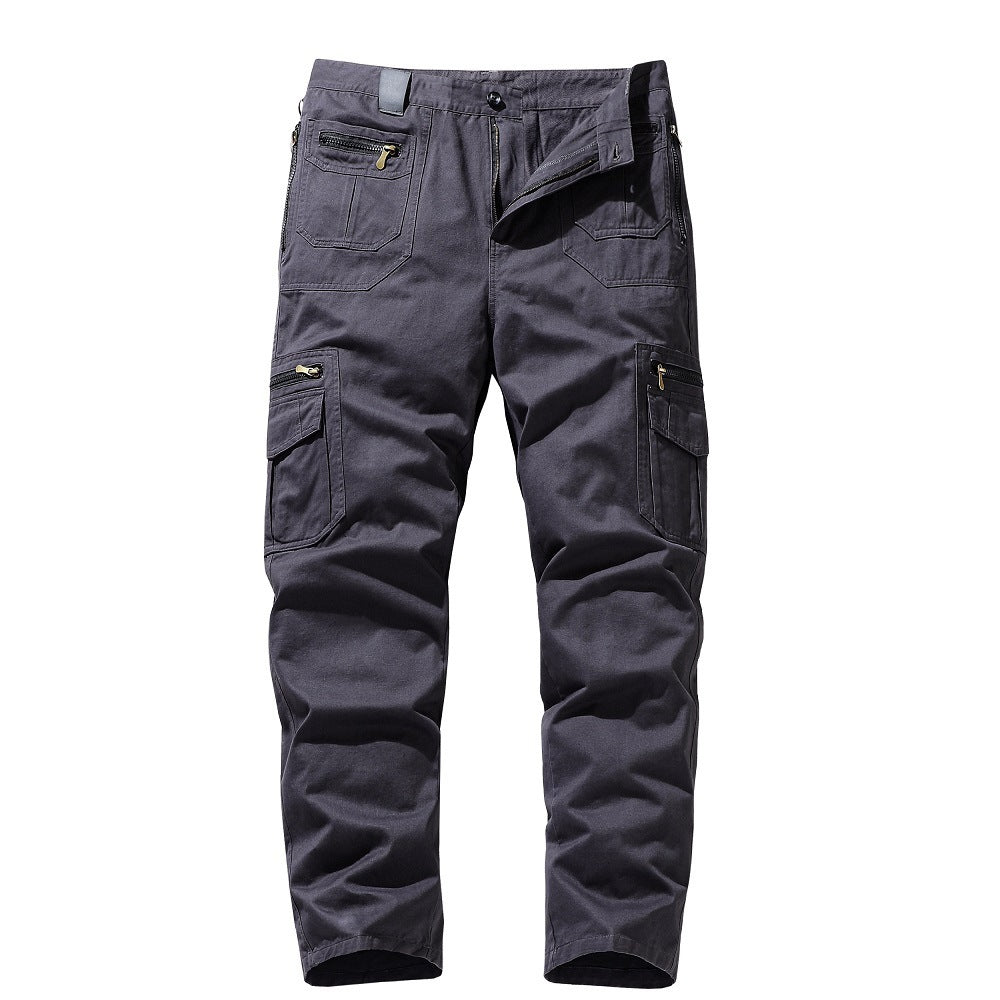 Men's Multiple Pockets Straight Shorts Cargo Shorts And Pants