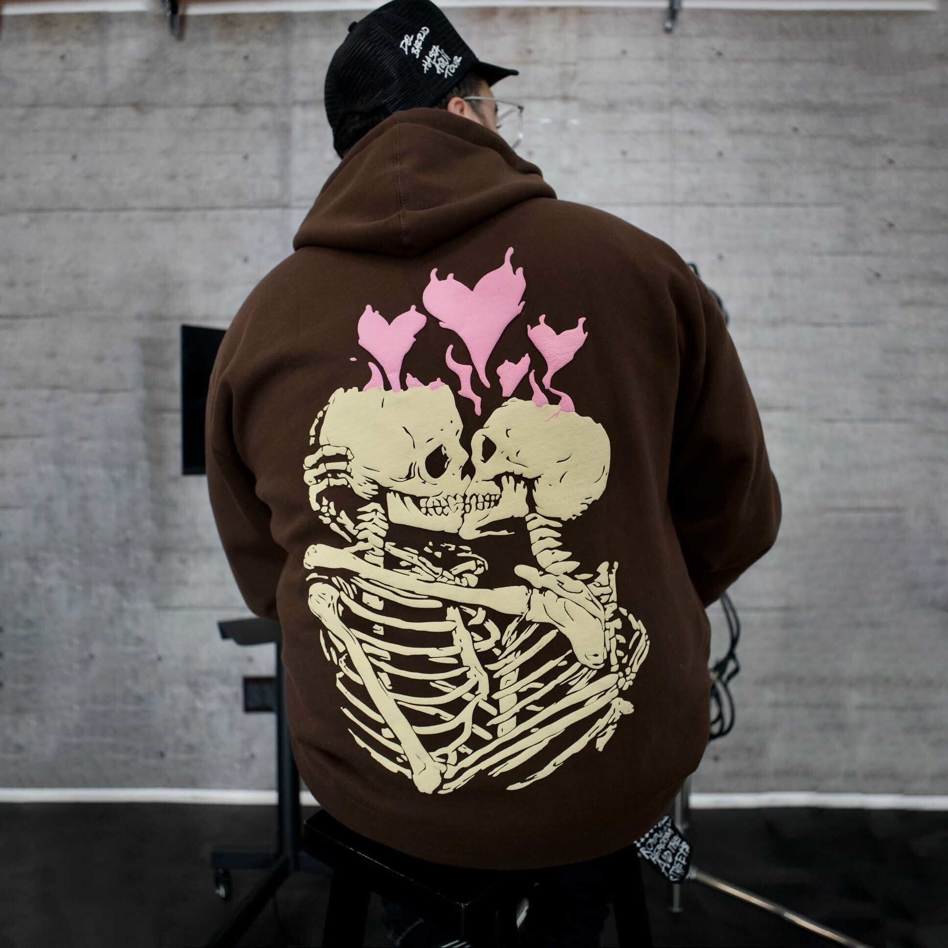 Till Death Do Us Part Print Hoodie