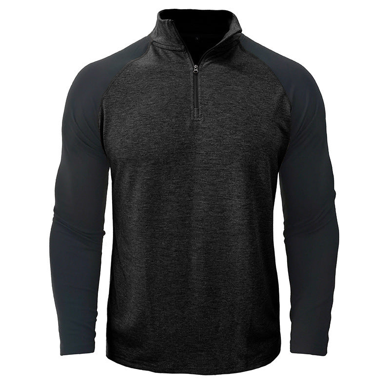 Men's Basic Casual Color Block Hoodie