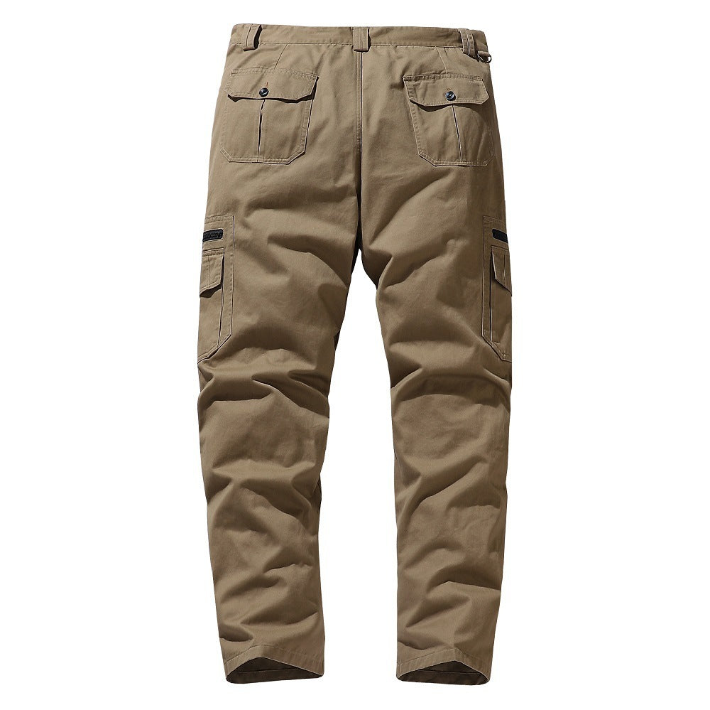 Men's Multiple Pockets Straight Shorts Cargo Shorts And Pants
