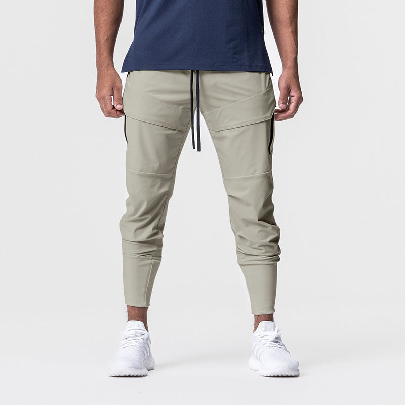 Men's Slim Fit Casual Workouts Sweatpants with Multiple Pockets